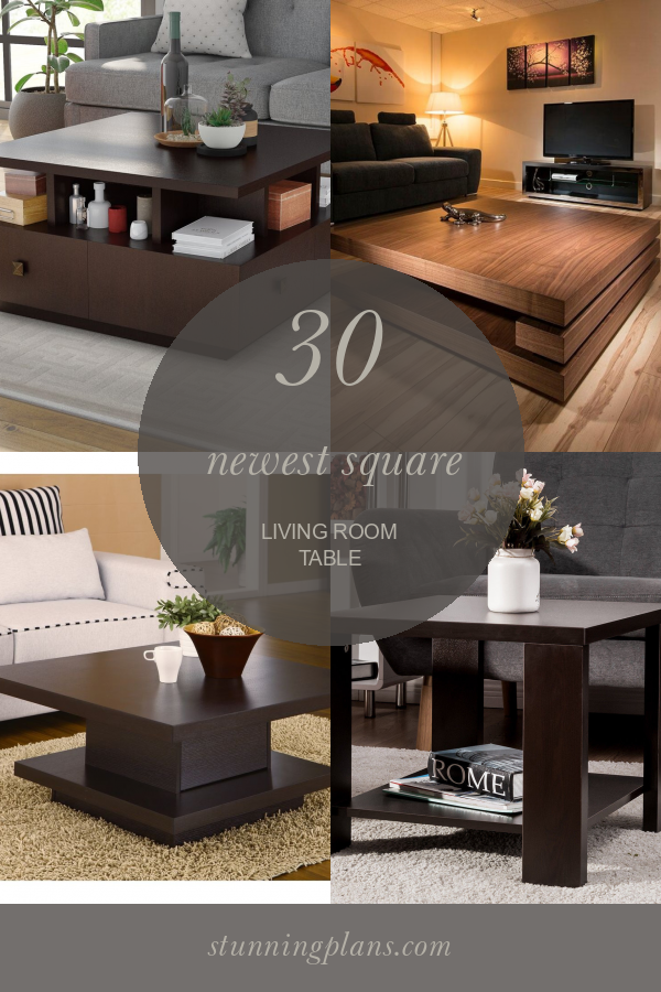 30 Newest Square Living Room Table Home, Family, Style and Art Ideas